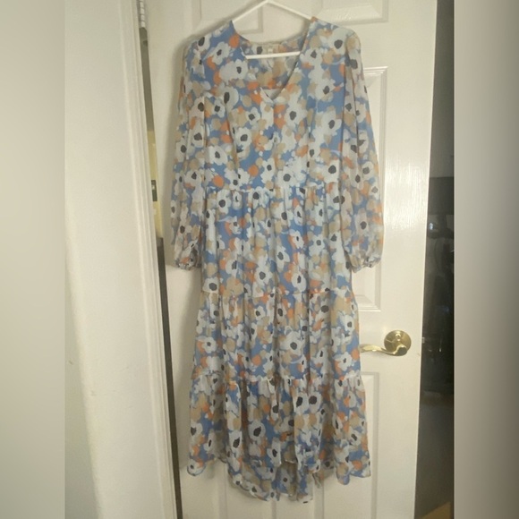 NWT Joie Floral Fields Maxi dress Small - Picture 13 of 13